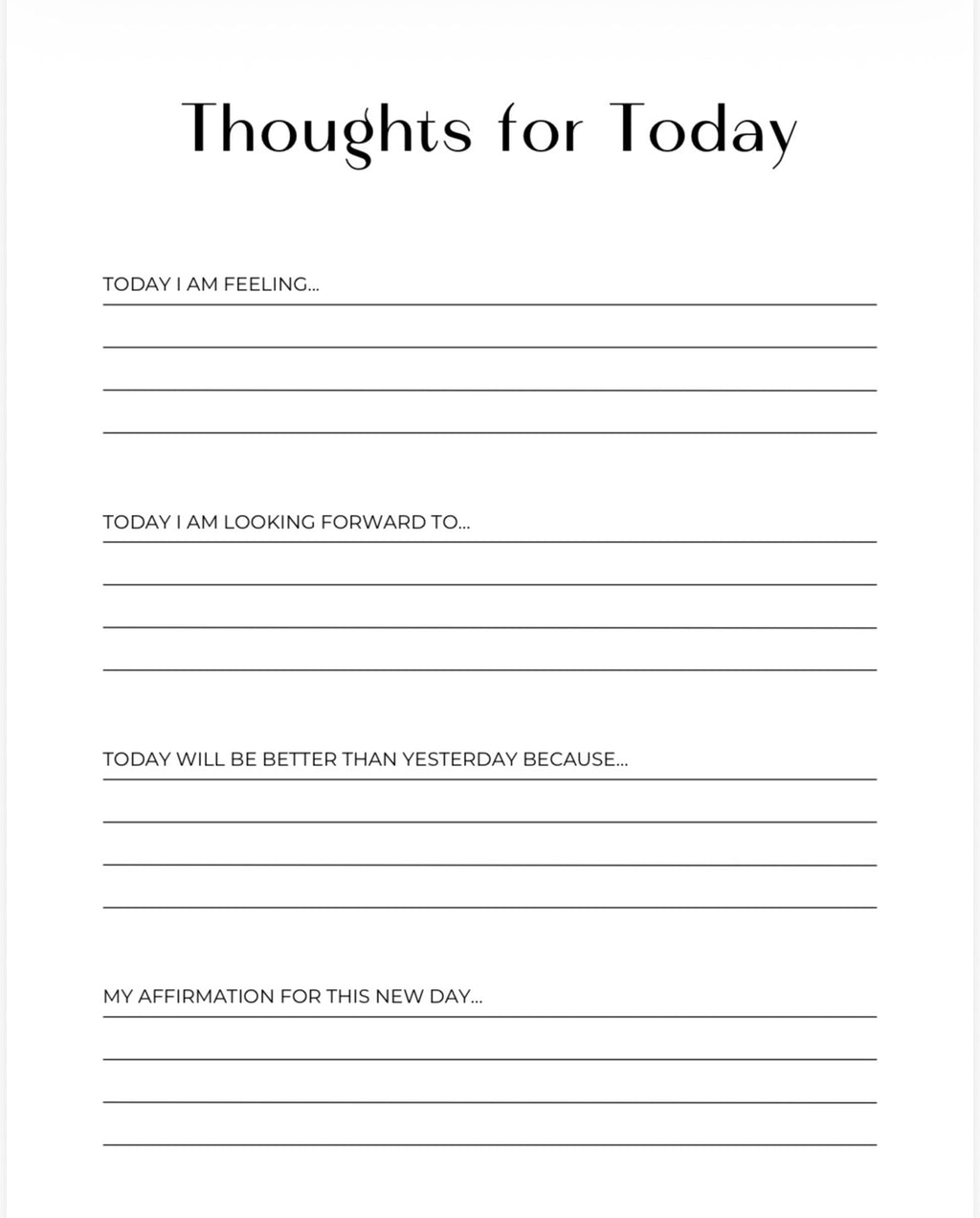 Digital Journal for Men
